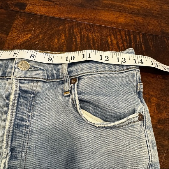 Agolde Women’s Nico High Rise Slim Distressed Button Fly Jeans Size 29 - Picture 11 of 11